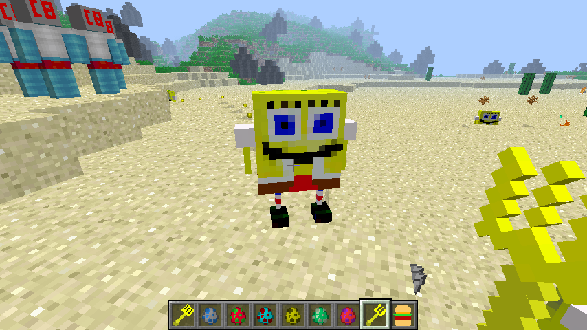 Spongebob Minecraft Mod