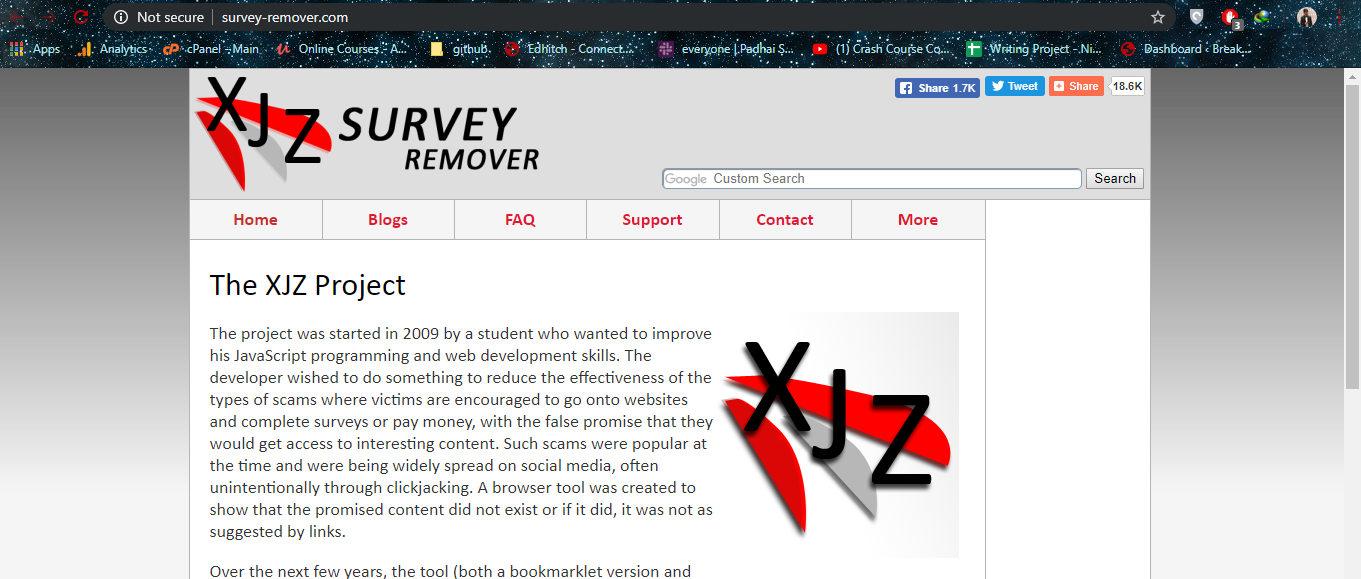 XYJ Survey Remover